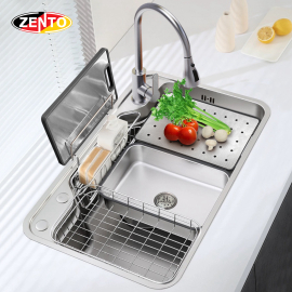 Chậu rửa chén, bát inox 1 hố HD7848TM-304